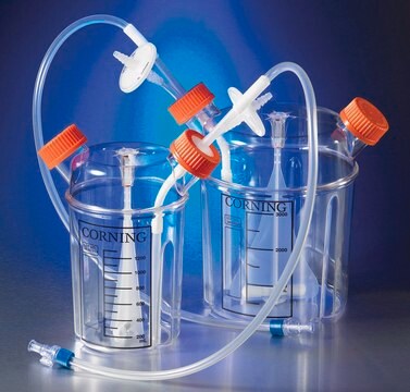 Corning&#174; closed system spinner flask disposable, pre-assembled, capacity 3&#160;L, sterile