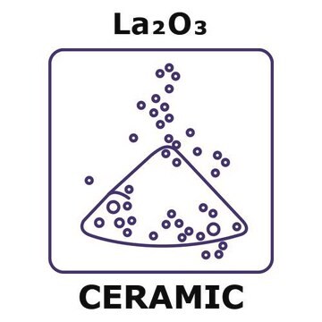 Lanthanum oxide powder, max. particle size 200 micron, weight 100&#160;g