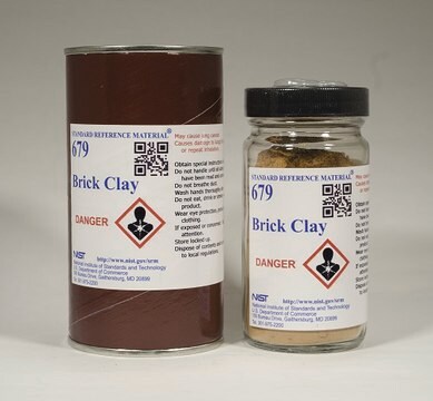 Brick clay NIST&#174; SRM&#174; 679