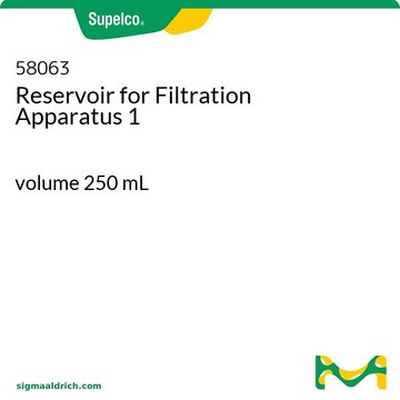 Réservoir pour appareil de filtration&nbsp;nº&nbsp;1 volume 250&#160;mL