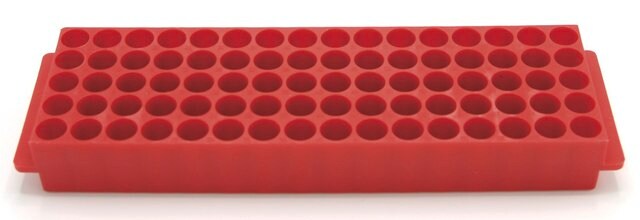 Microtube Rack red