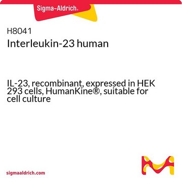 インターロイキン-23 ヒト IL-23, recombinant, expressed in HEK 293 cells, HumanKine&#174;, suitable for cell culture