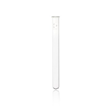 DURAN&#174; test tube borosilicate glass, tube capacity (18&#160;mL), beaded rim, tube diam. (16&#160;mm) , External Thread