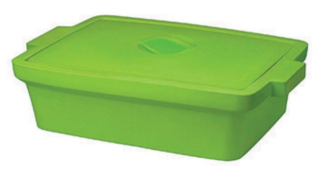 Corning&#174; Ice Pan, rectangular with lid maxi, capacity 9L, lime green