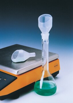 Weighing funnel size S, borosilicate glass