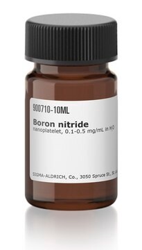 Boron nitride nanoplatelet, 0.1-0.5&#160;mg/mL in H2O