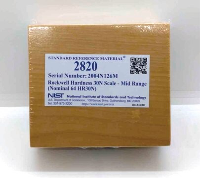 Rockwell hardness 30N scale