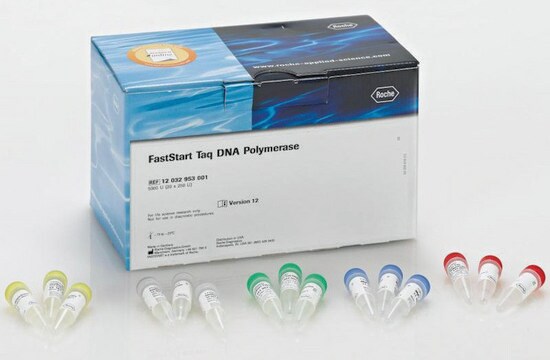 Taq ADN polymérase FastStart&#8482;, 5 U/&#956;l dNTPs included: no, hotstart, suitable for PCR