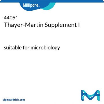 Thayer-Martin Supplement I suitable for microbiology