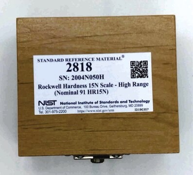 Rockwell hardness 15N scale