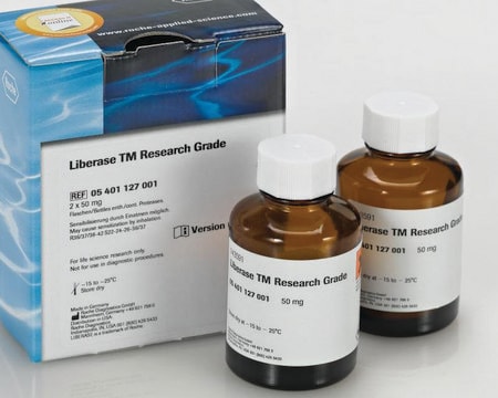 Mélange Liberase&#8482;&nbsp;TM de qualité "recherche" medium Thermolysin concentration