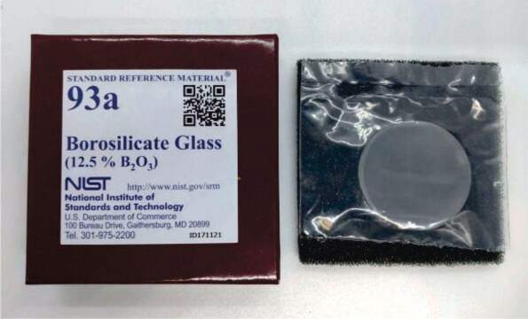 Borosilikatglas NIST&#174; SRM&#174; 93a