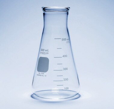 Pyrex&#174; Erlenmeyer flask, wide neck, heavy duty, with printed trace code 1000&#160;mL