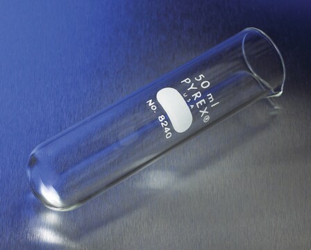 Pyrex&#174; pour-out centrifuge tube with round bottom capacity 50&#160;mL