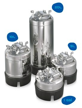 分配压力罐，20 L Accessories for filter holders for sample preparation.