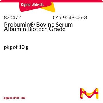 Probumin&#174; Bovine Serum Albumin Biotech Grade pkg of 10&#160;g