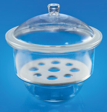 Aldrich&#174; Essentials desiccator I.D. × H 210&#160;mm × 310&#160;mm, with perforated porcelain plate