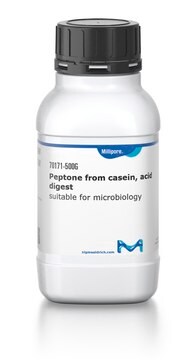 Peptone suitable for microbiology