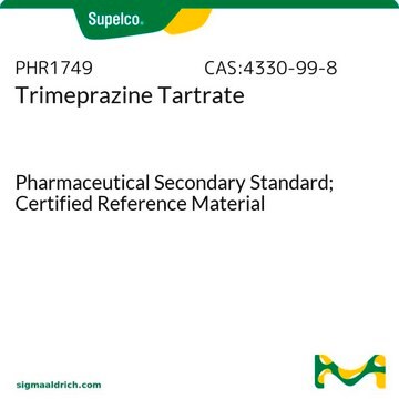 Trimeprazin-Tartrat Pharmaceutical Secondary Standard; Certified Reference Material