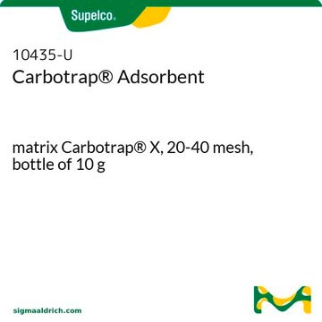 Carbotrap&#174; B吸附剂 matrix Carbotrap&#174; X, 20-40&#160;mesh, bottle of 10&#160;g