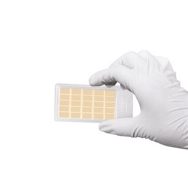 Hycon&#174; Contact Slides Rose-Bengal Chloramphenicol Agar, for yeasts, for molds, aseptically filled, single packed of 20&#160;units, suitable for surface monitoring