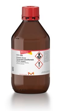 尿素酶 来源于洋刀豆 （刀豆） Type III, glycerol solution, 500-800&#160;units/mL