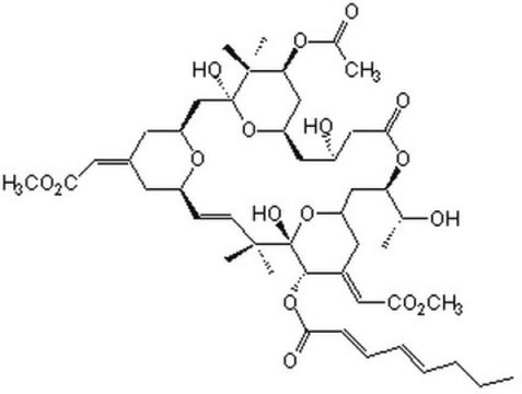 Bryostatin&nbsp;1 A macrocyclic lactone with antitumor properties.