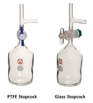 保存用ボトル、ジョイントなし capacity 1,000&#160;mL, PTFE stopcock