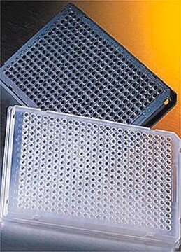 Corning&#174; Thermowell GOLD PCR 96 well plates 96 well plate, Thermowell PCR GOLD plate, half skirt, polypropylene, conical bottom, clear, non-sterile, w/ 2 generic barcode labels, 50/cs