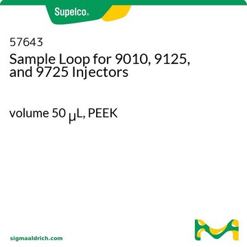 Sample Loop for 9010, 9125, and 9725 Injectors volume 50&#160;&#956;L, PEEK