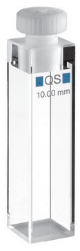 Hellma&#174; fluorescence cuvettes, standard cells, Macro High Performance Quartz Glass, spectral range 200-2,500 nm, pathlength 10x10&#160;mm, chamber volume 3,500&#160;&#956;L