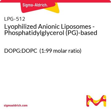 Lyophilized Anionic Liposomes - Phosphatidylglycerol (PG)-based DOPG:DOPC (1:99 molar ratio)