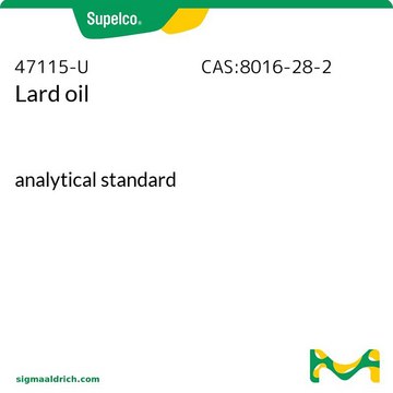 Lard oil analytical standard