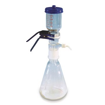 Whatman&#174; glass vacuum filtration device GV025 series, GV025/2 vacuum filter holder &amp; flask