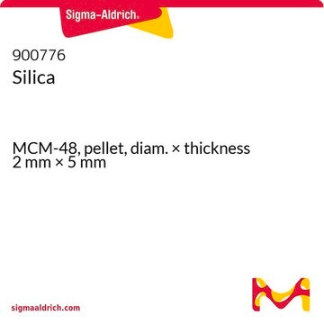 Silica MCM-48, pellet, diam. × thickness 2&#160;mm × 5&#160;mm