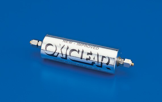 Oxiclear&#8482; 一次性气体净化器 L × diam. 5 1/2&#160;in. × 2&#160;in.