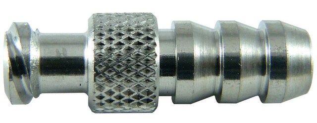 Luer-to-Tubing Connector Micro-Mate&#174; female Luer to hose end for 1/4 in. to 5/16 in. I.D. tubing, 316 stainless steel