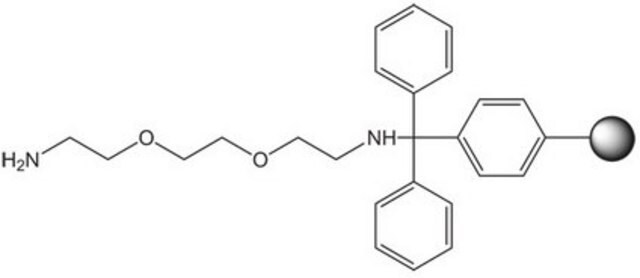 O-Bis-(aminoethyl)ethylene glycol trityl resin Novabiochem&#174;