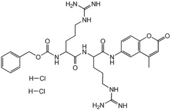 Cathepsin&nbsp;B-Substrat&nbsp;III, fluorogen Sensitive fluorogenic substrate for the quantitative determination of cathepsin B activity.