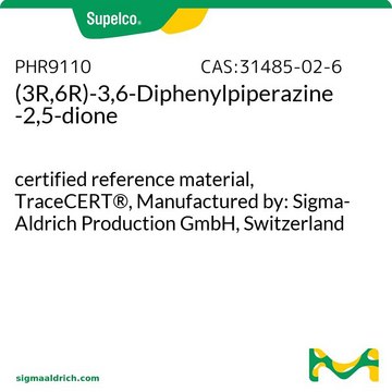 (3R,6R)-3,6-Diphenylpiperazine-2,5-dione certified reference material, TraceCERT&#174;, Manufactured by: Sigma-Aldrich Production GmbH, Switzerland