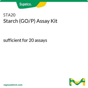 淀粉 (GO/P) 检测试剂盒 sufficient for 20&#160;assays