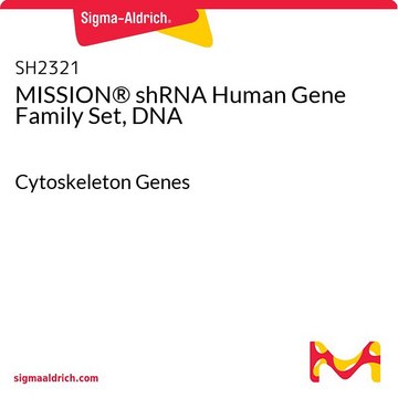 MISSION&#174; shRNAヒト遺伝子ファミリーセット、DNA Cytoskeleton Genes