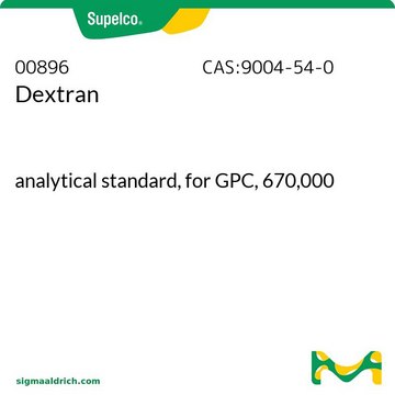 Dextran analytical standard, for GPC, 670,000