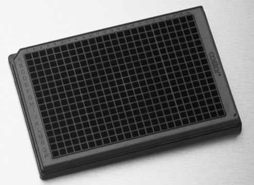 Corning&#174; 384孔微孔板，低边 high binding surface, black polystyrene, flat bottom, non-sterile, lid: no, pack of 50