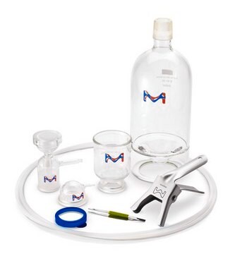 Kit MilliSolve da Millipore 47 mm, Bottle-to-Bottle Filtration System