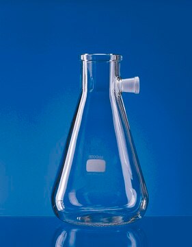 BRAND&#174; filter flask, glass, with lateral socket capacity 2000&#160;mL