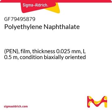 Polyethylene Naphthalate (PEN), film, thickness 0.025&#160;mm, L 0.5&#160;m, condition biaxially oriented