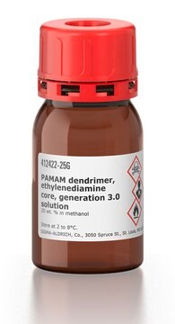 PAMAM-Dendrimer mit Ethylendiamin-Kern, Generation 3.0 -Lösung 20&#160;wt. % in methanol