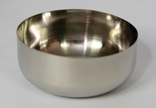 Platinum evaporating dish capacity 100&#160;mL