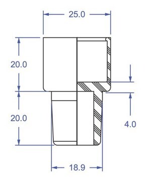 Precision Seal&#174;ラバーセプタム white, 19/22 joints